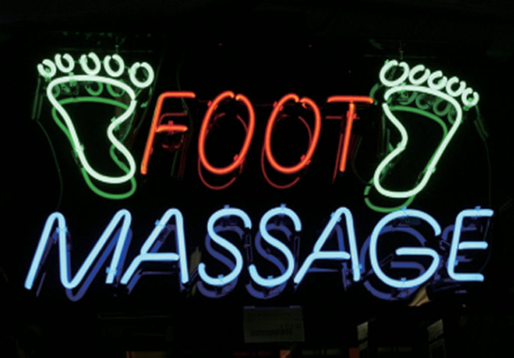 Foot Massage Neon Sign